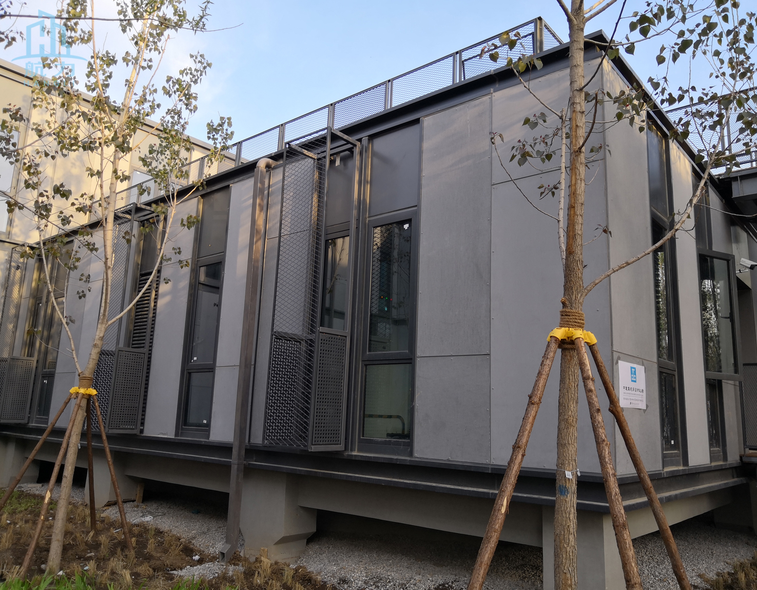 纖維水泥板應用-雄安新區(qū)市民服務中心