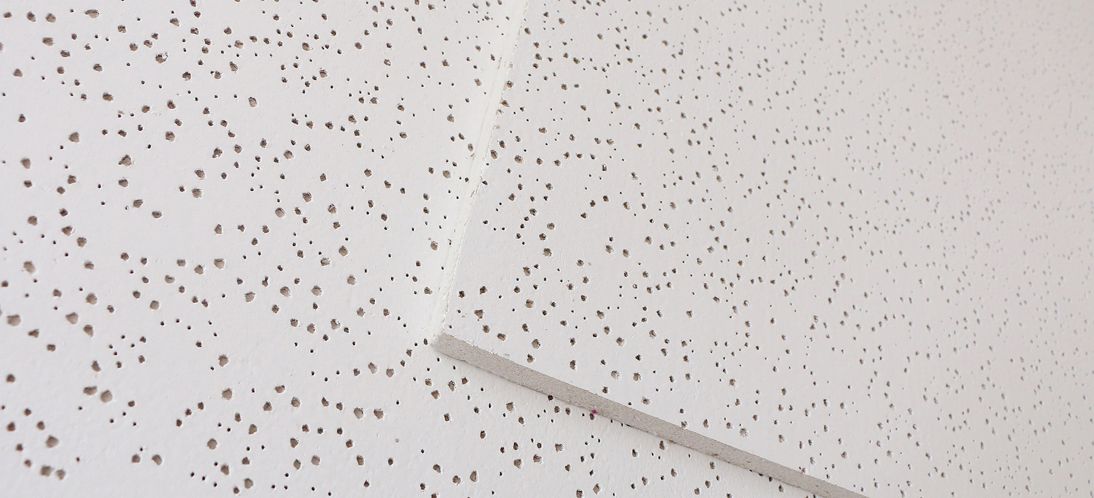 航力滿天星礦棉板角部細節圖